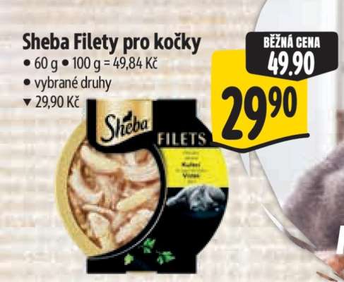 Sheba Filety pro kočky