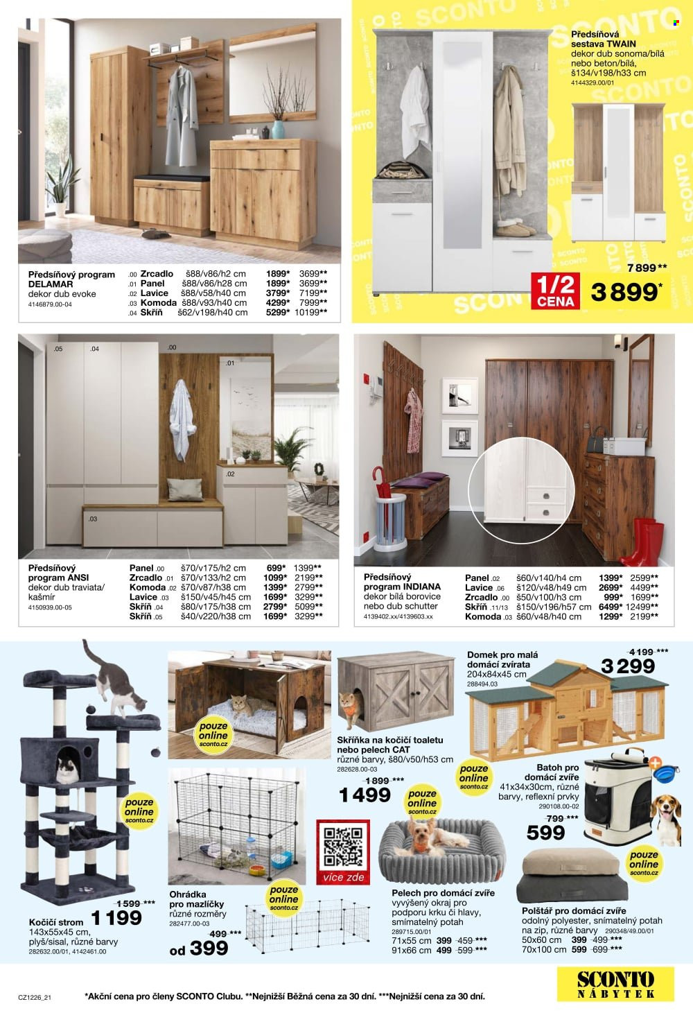 Leták SCONTO NÁBYTEK - 23.9.2026 - 13.10.2026. Strana 21