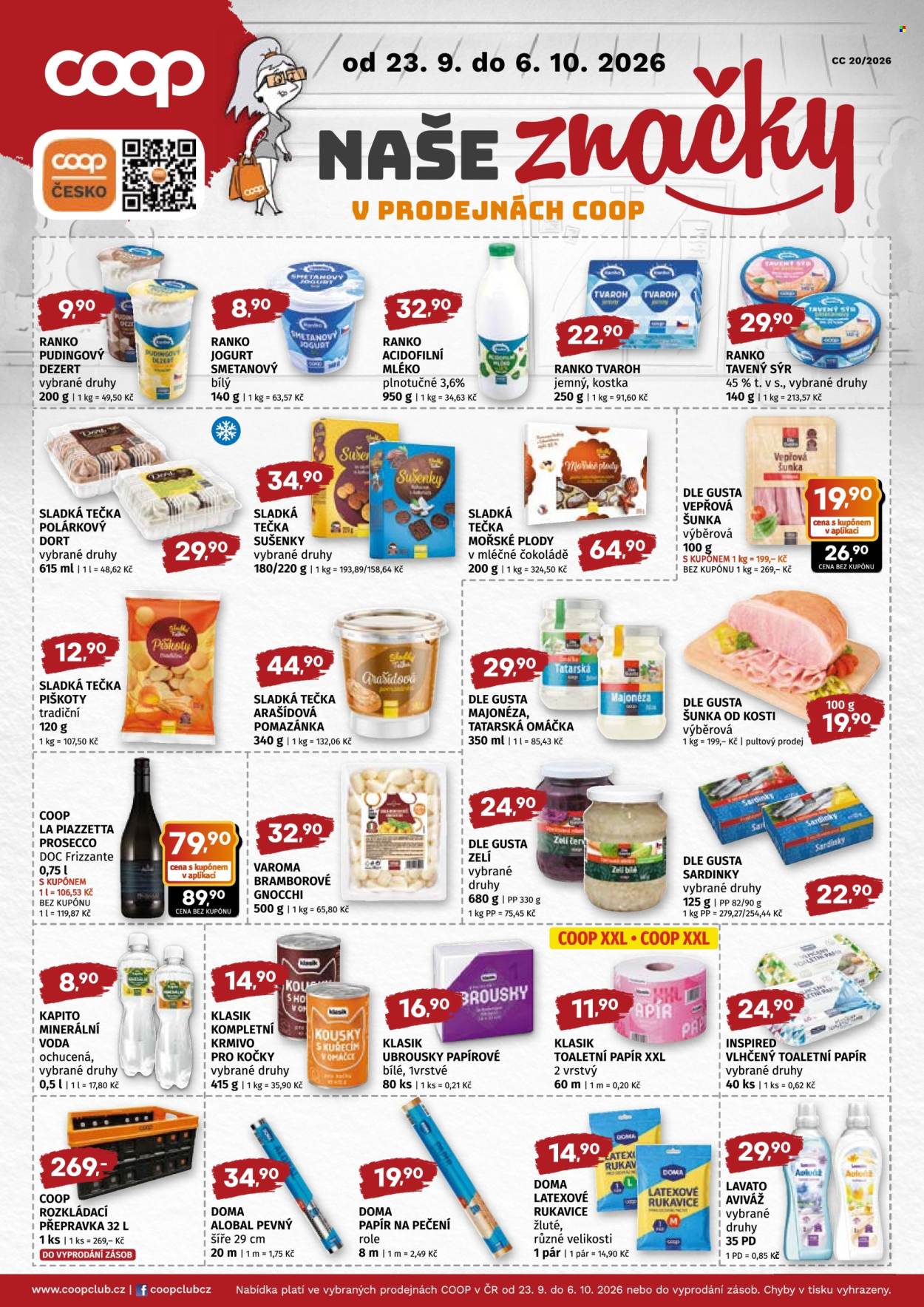 Leták coop JEDNOTA - 23.9.2026 - 6.10.2026. Strana 4