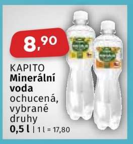KAPITO MINERÁLNÍ VODA