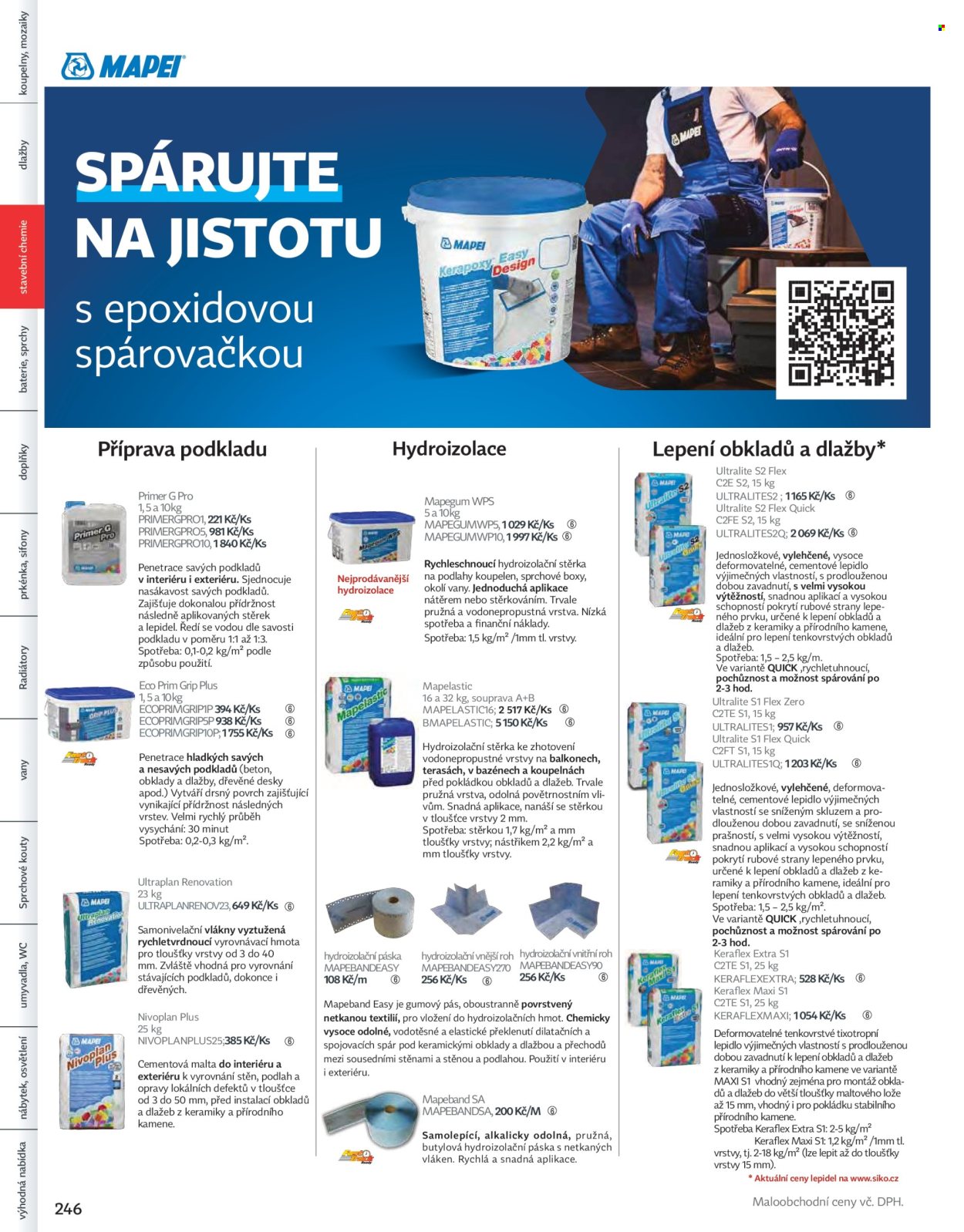 Leták SIKO KOUPELNY. Strana 246