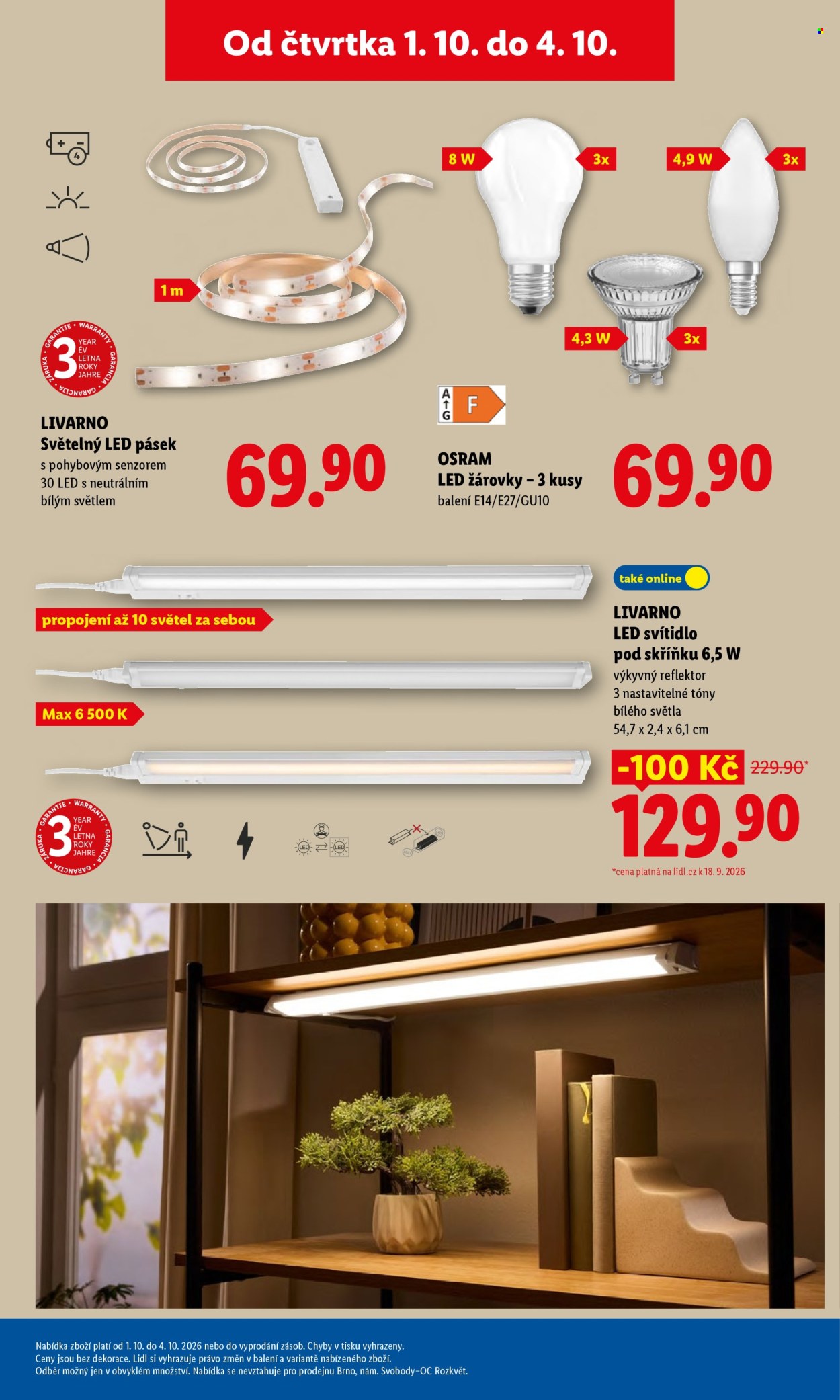 Leták Lidl - 1.10.2026 - 4.10.2026. Strana 51