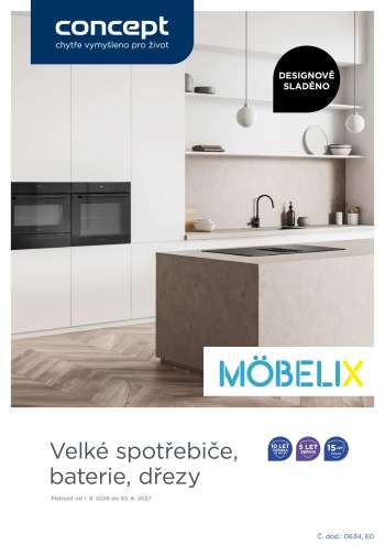 Leták MÖBELIX - 1.9.2026 - 30.6.2027.
