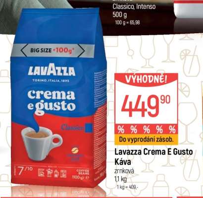 Lavazza Crema E Gusto Káva