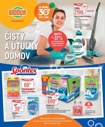 Leták Globus - 30.9.2026 - 27.10.2026.