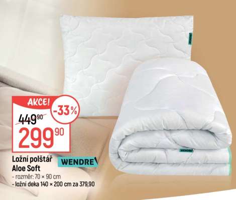 Ložní polštář Aloe Soft