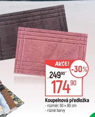 Koupelnová předložka
