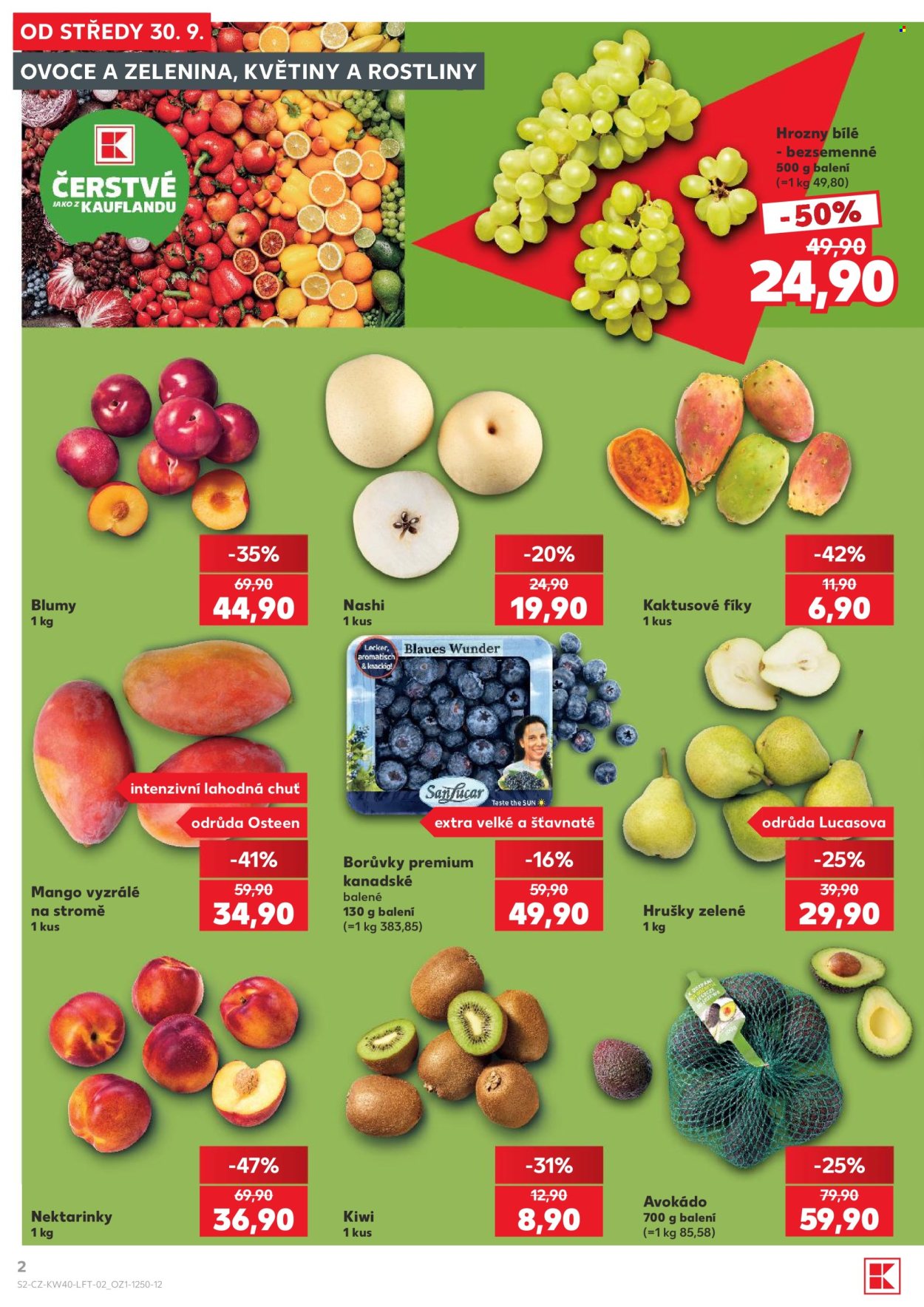 Leták Kaufland - 30.9.2026 - 6.10.2026. Strana 2