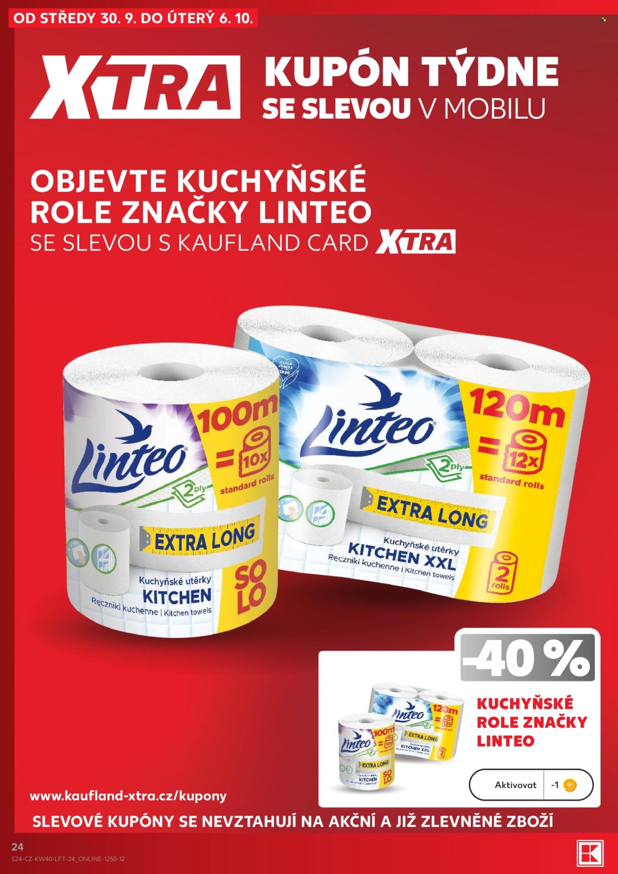 Leták Kaufland - 30.9.2026 - 6.10.2026. Strana 24