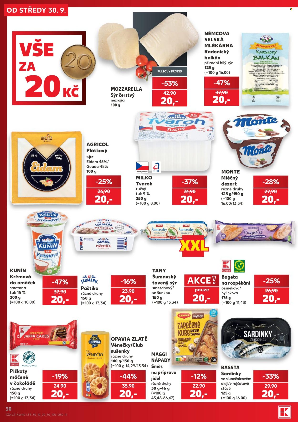 Leták Kaufland - 30.9.2026 - 6.10.2026. Strana 30