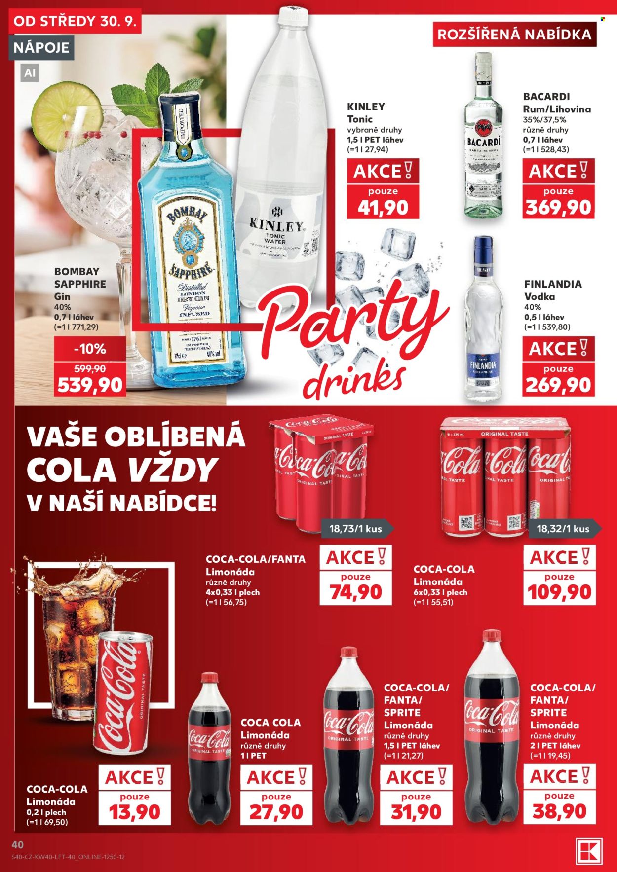 Leták Kaufland - 30.9.2026 - 6.10.2026. Strana 40