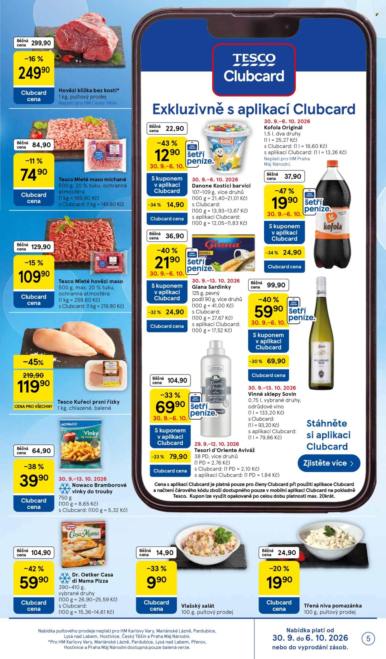 Leták TESCO - 30.9.2026 - 6.10.2026. Strana 5