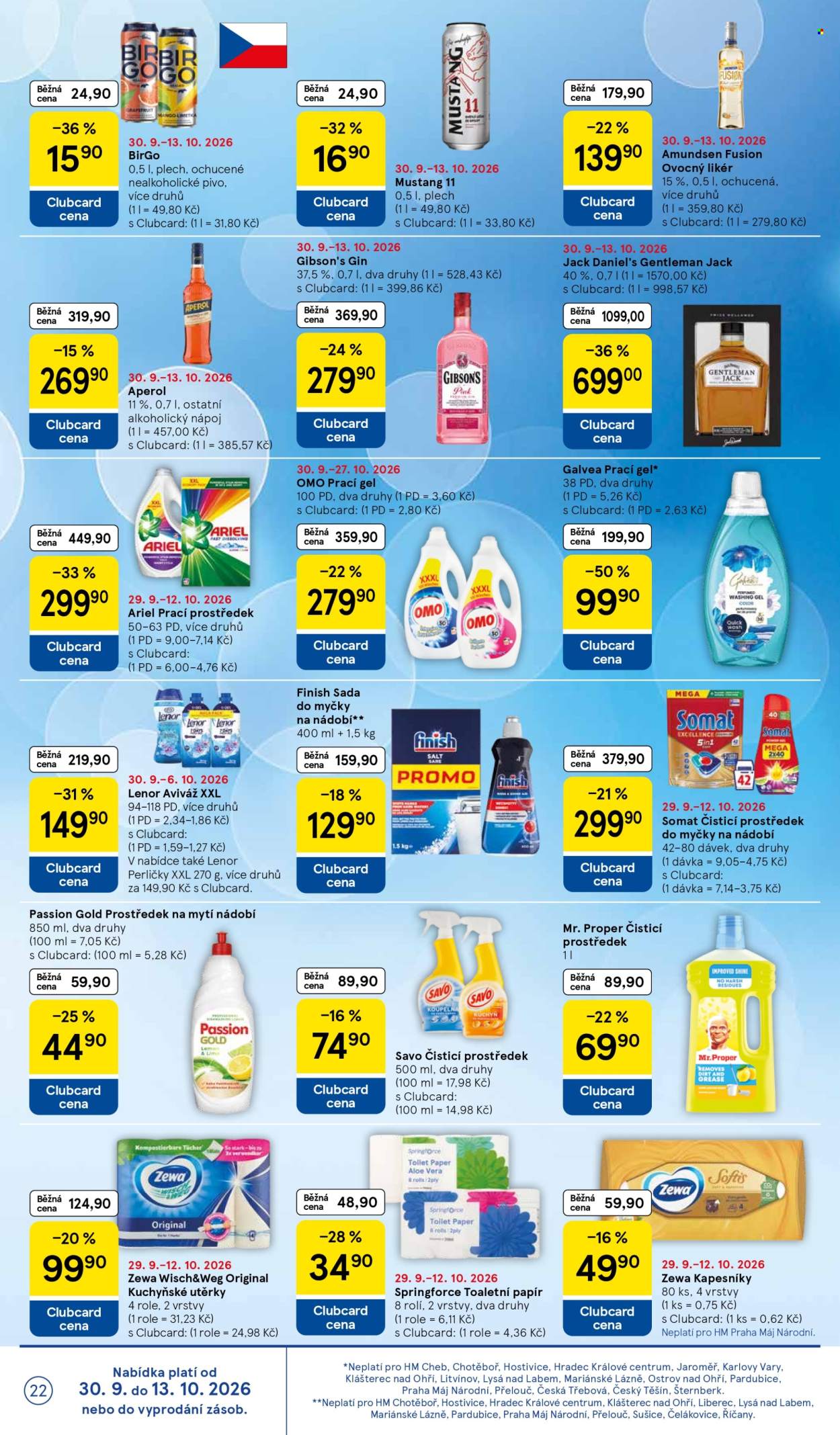 Leták TESCO - 30.9.2026 - 6.10.2026. Strana 22