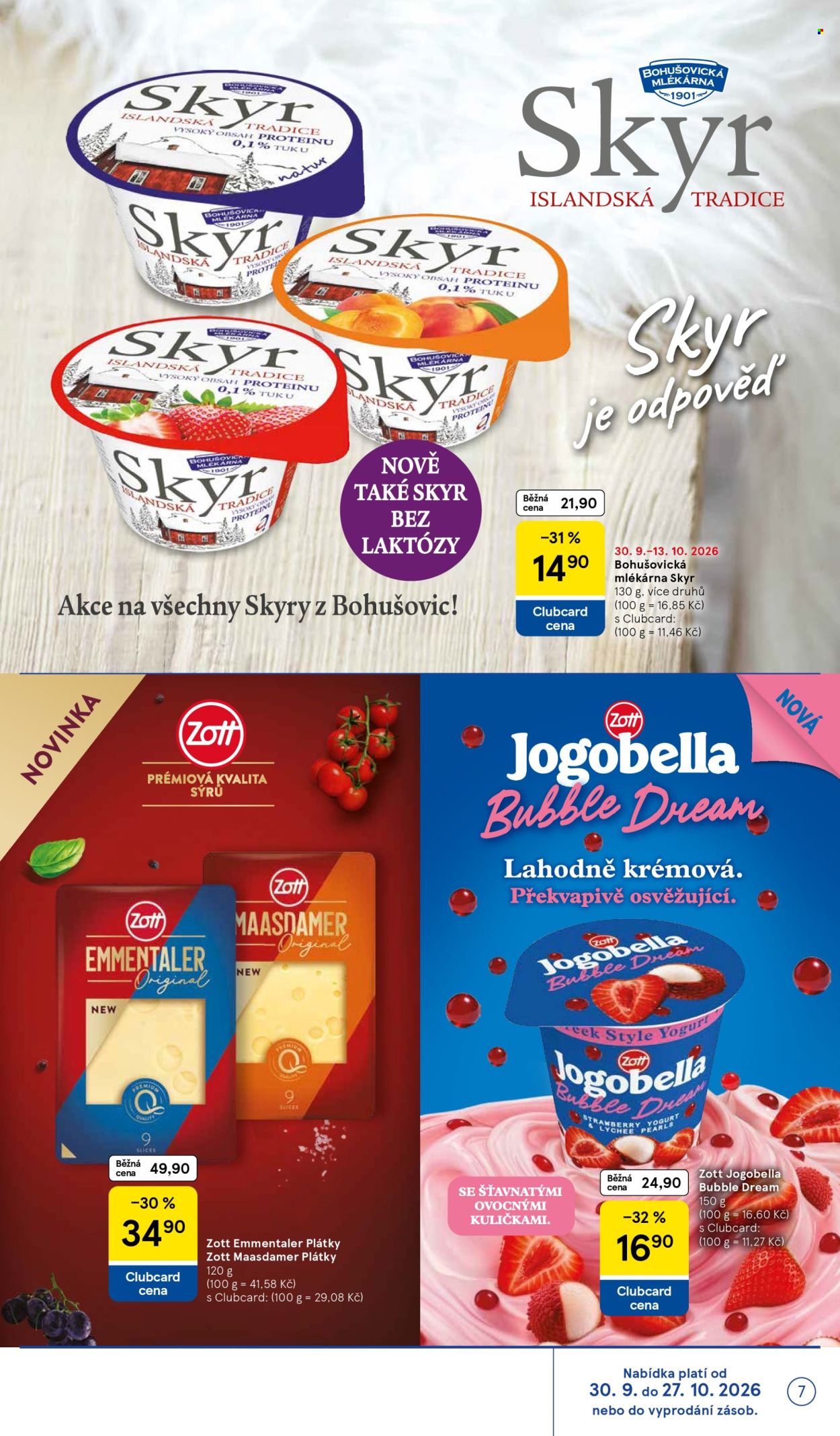 Leták TESCO hypermarket - 30.9.2026 - 27.10.2026. Strana 7