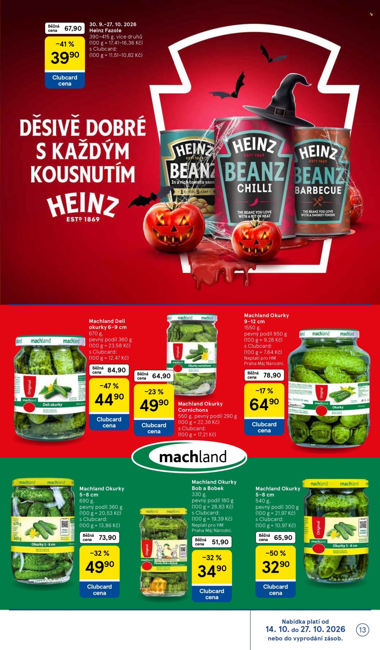 Leták TESCO hypermarket - 30.9.2026 - 27.10.2026. Strana 13