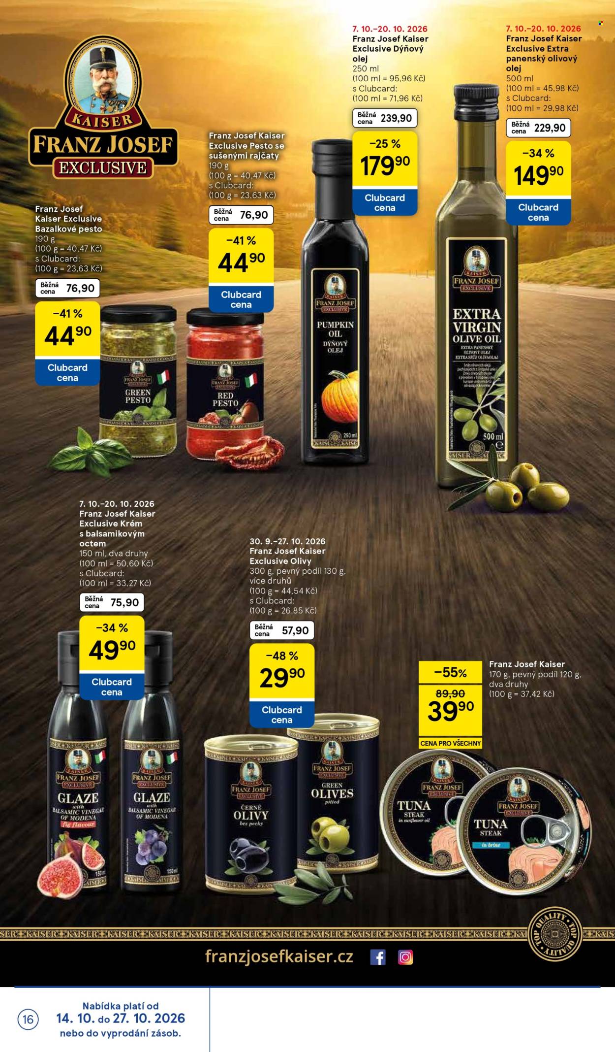 Leták TESCO hypermarket - 30.9.2026 - 27.10.2026. Strana 16