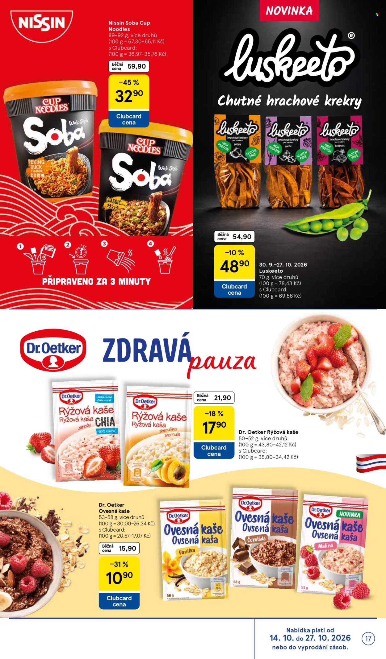 Leták TESCO hypermarket - 30.9.2026 - 27.10.2026. Strana 17