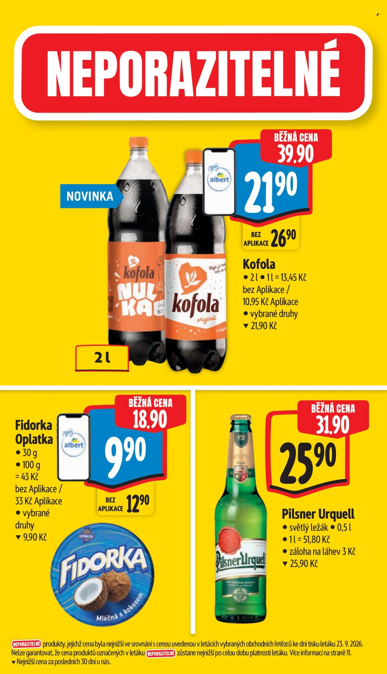 Leták Albert Hypermarket - 30.9.2026 - 6.10.2026. Strana 5