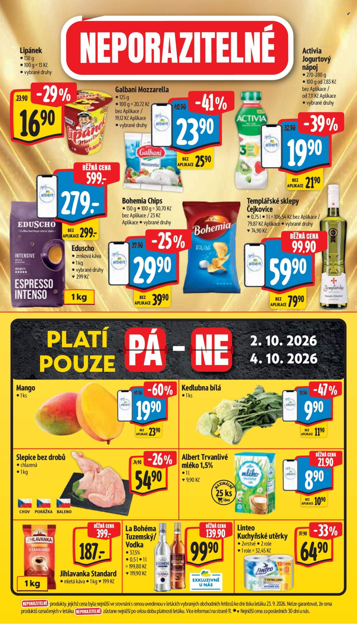 Leták Albert Hypermarket - 30.9.2026 - 6.10.2026. Strana 8