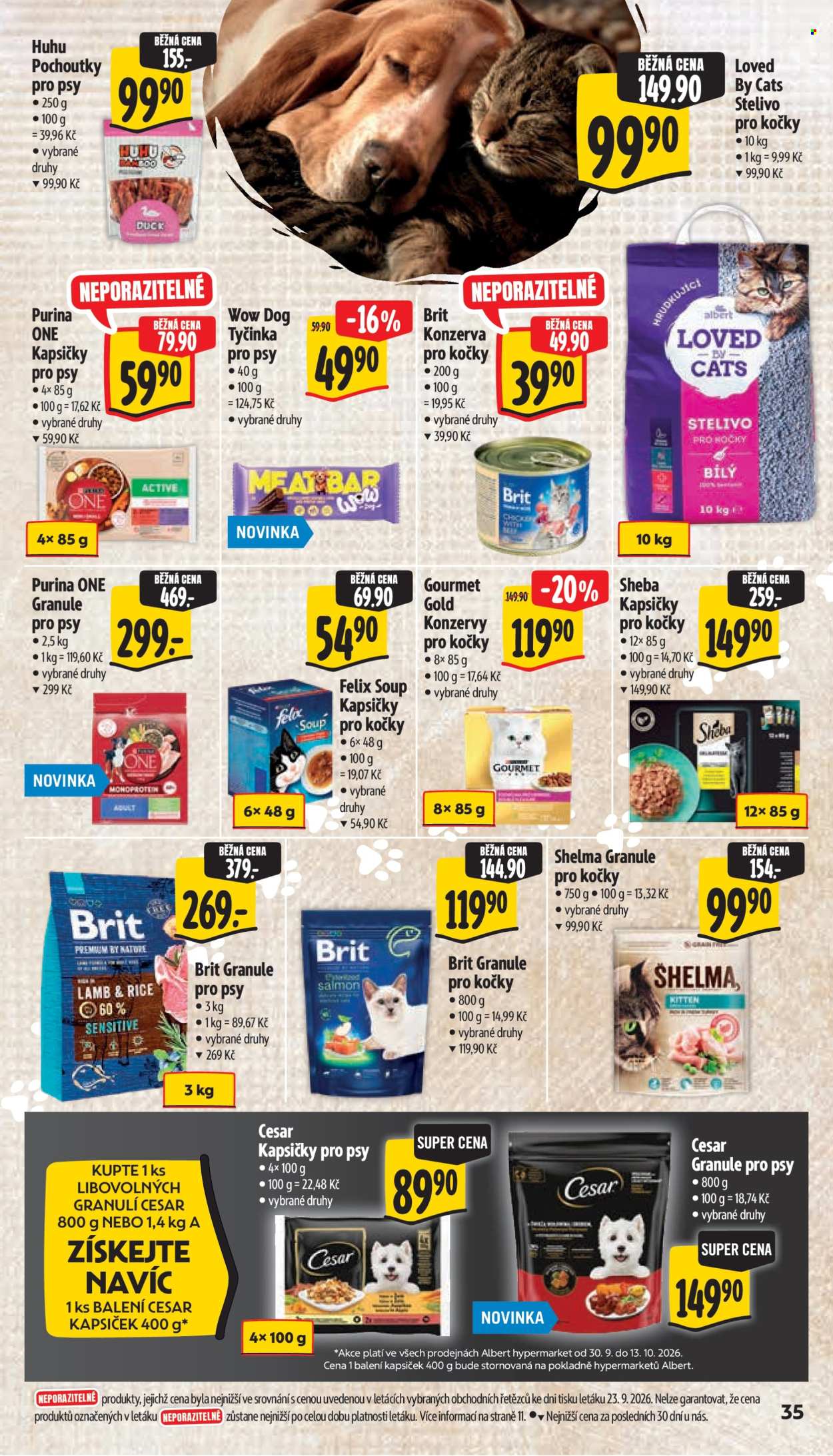 Leták Albert Hypermarket - 30.9.2026 - 6.10.2026. Strana 45