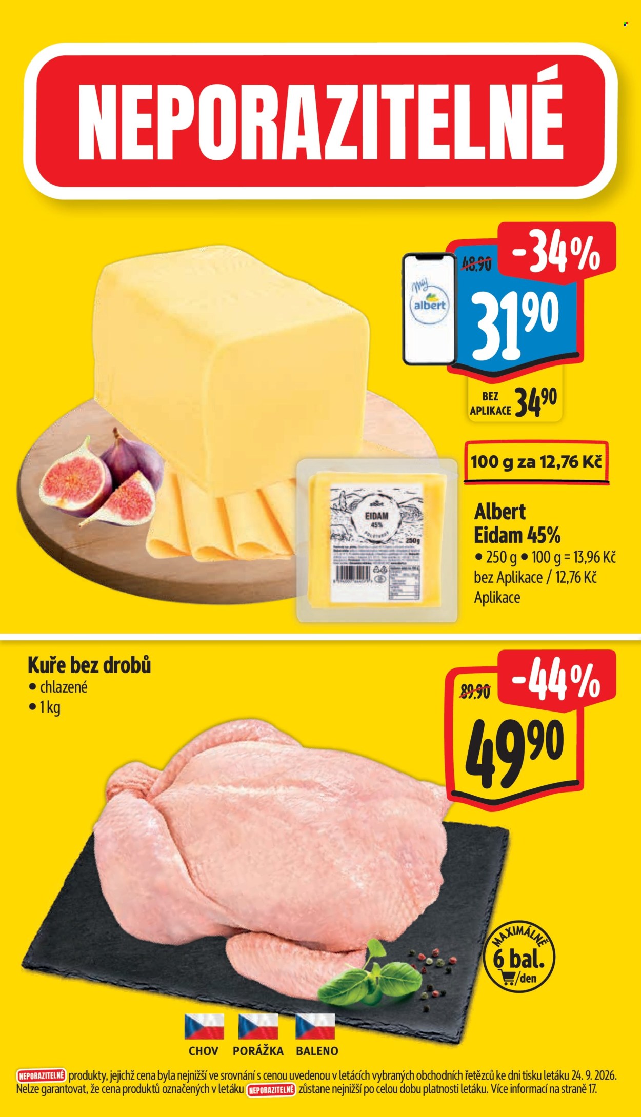 Leták Albert Supermarket - 30.9.2026 - 6.10.2026. Strana 2