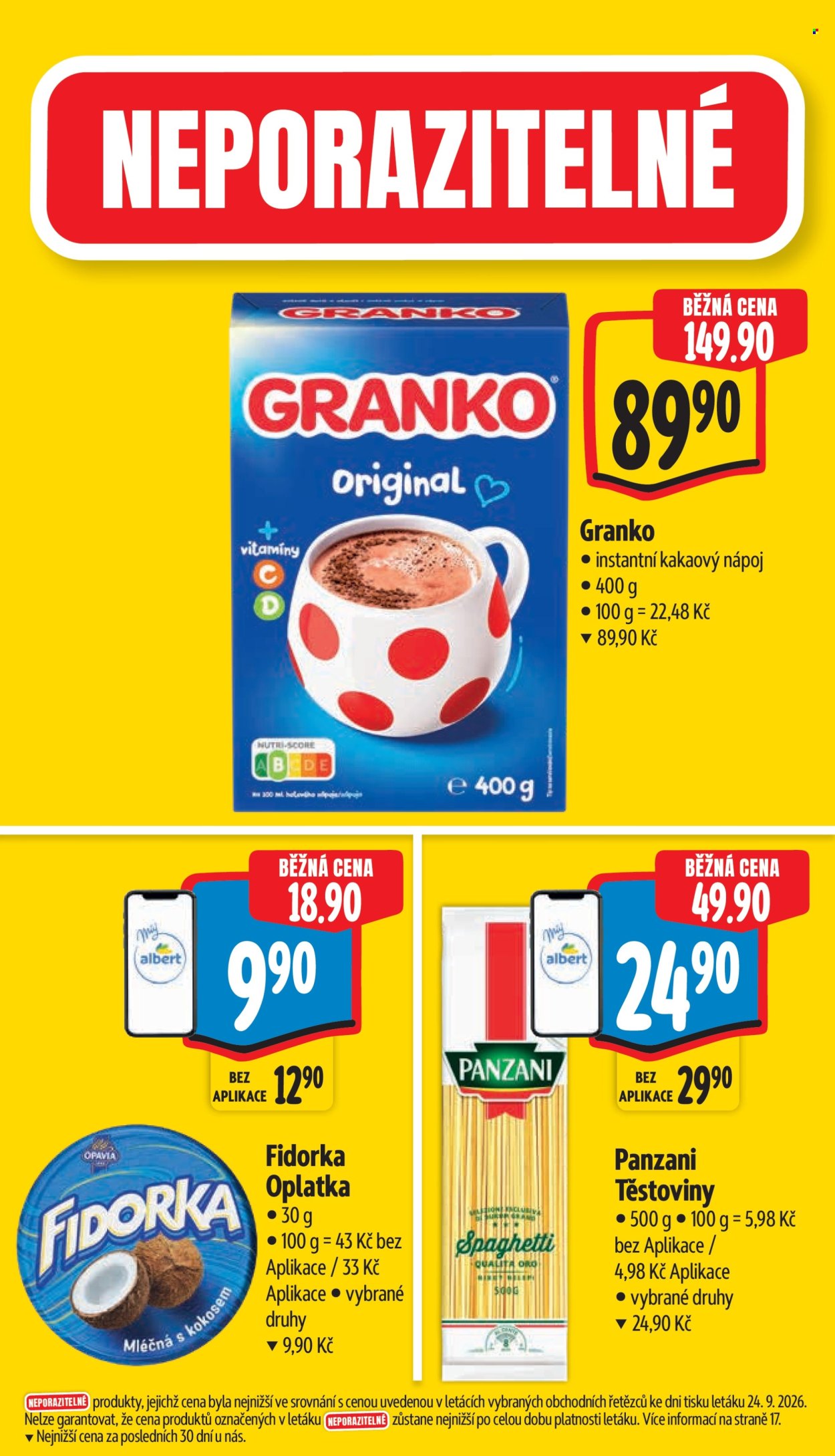 Leták Albert Supermarket - 30.9.2026 - 6.10.2026. Strana 5