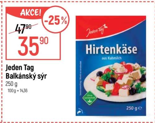 Jeden Tag Balkánský sýr