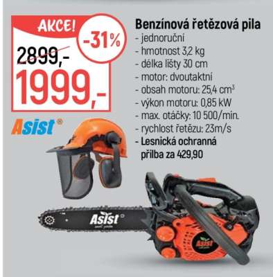 BENZÍNOVÁ ŘETĚZOVÁ PILA*
