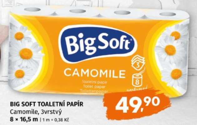 Big Soft Toaletní papír