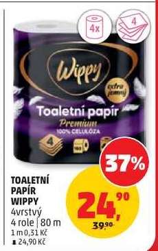 TOALETNÍ PAPÍR WIPPY*