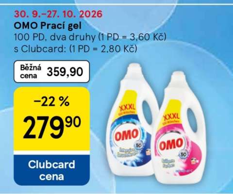 OMO PRACÍ GEL