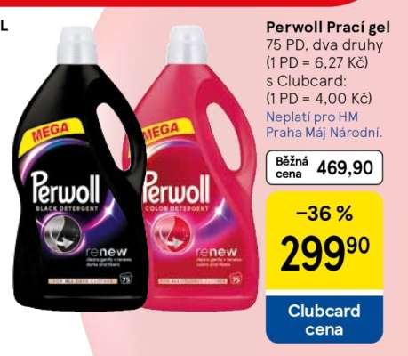 Perwoll prací gel