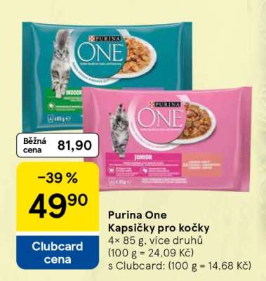 Purina ONE Kapsičky pro kočky