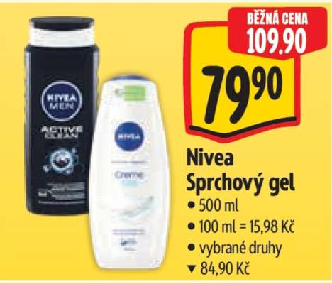 Nivea sprchový gel