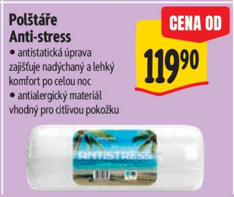 Polštáře Anti-stress