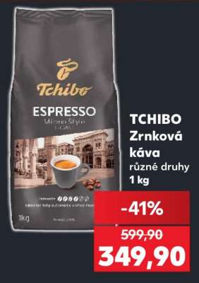 TCHIBO Zrnková káva