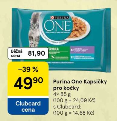 Purina ONE Kapsičky pro kočky