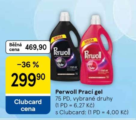 Perwoll prací gel