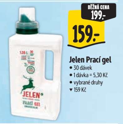 Jelen prací gel