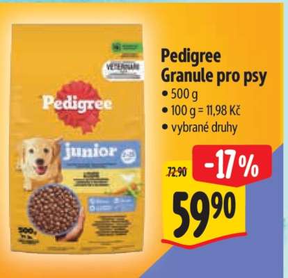 Pedigree Granule pro psy