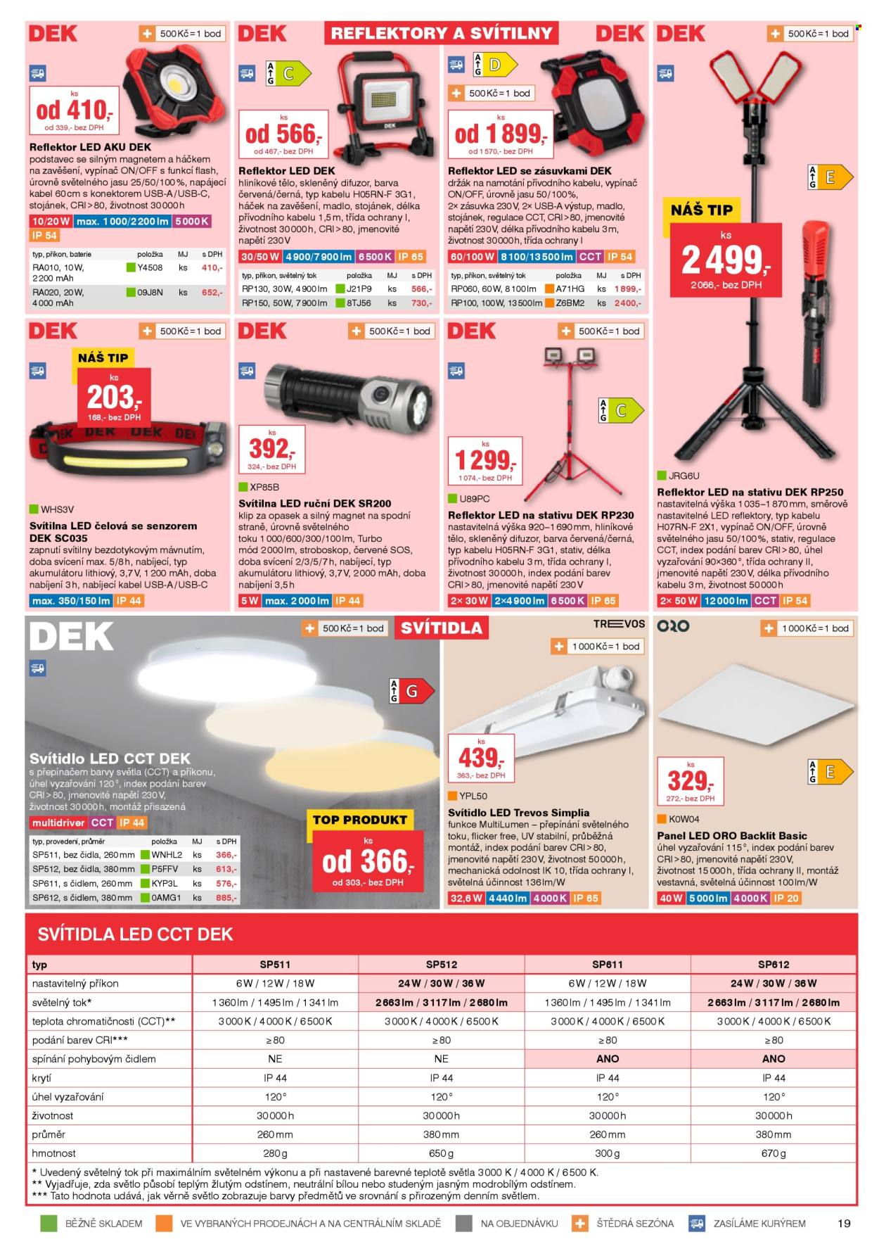 Leták DEK - 29.9.2026 - 25.10.2026. Strana 19