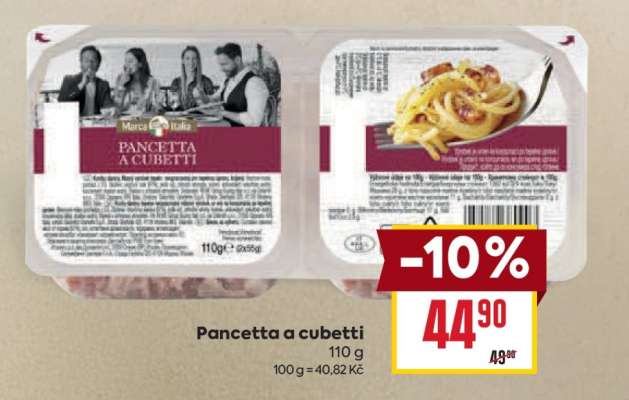 Pancetta a cubetti