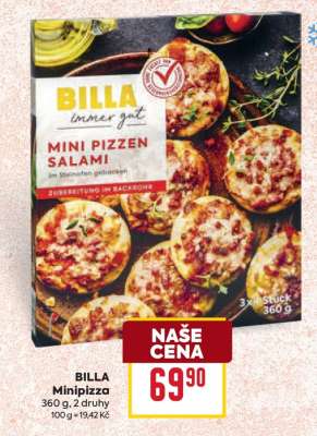 BILLA Minipizza
