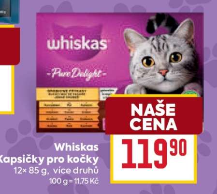 Whiskas kapsičky pro kočky
