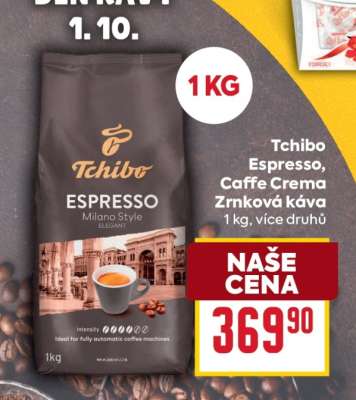 Tchibo Espresso, Caffe Crema Zrnková káva