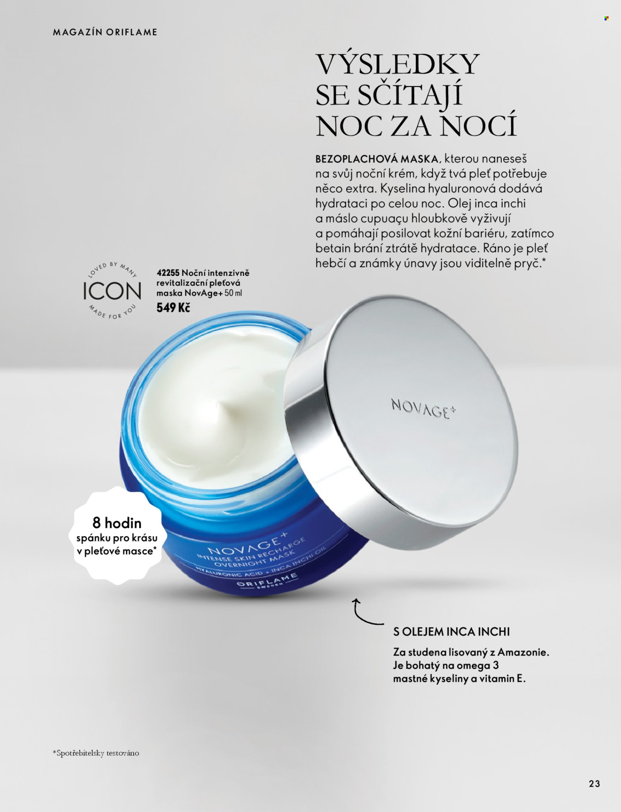 Leták ORIFLAME - 30.9.2026 - 10.11.2026. Strana 23