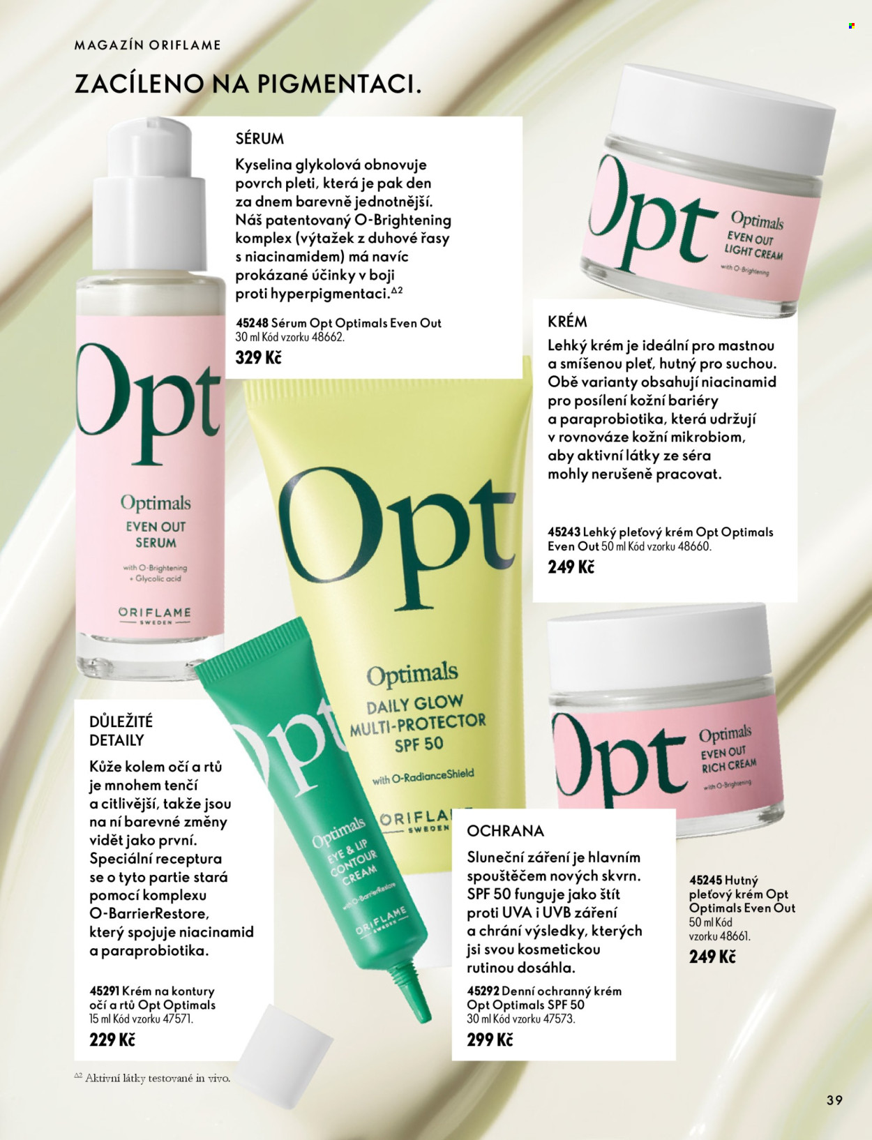 Leták ORIFLAME - 30.9.2026 - 10.11.2026. Strana 39
