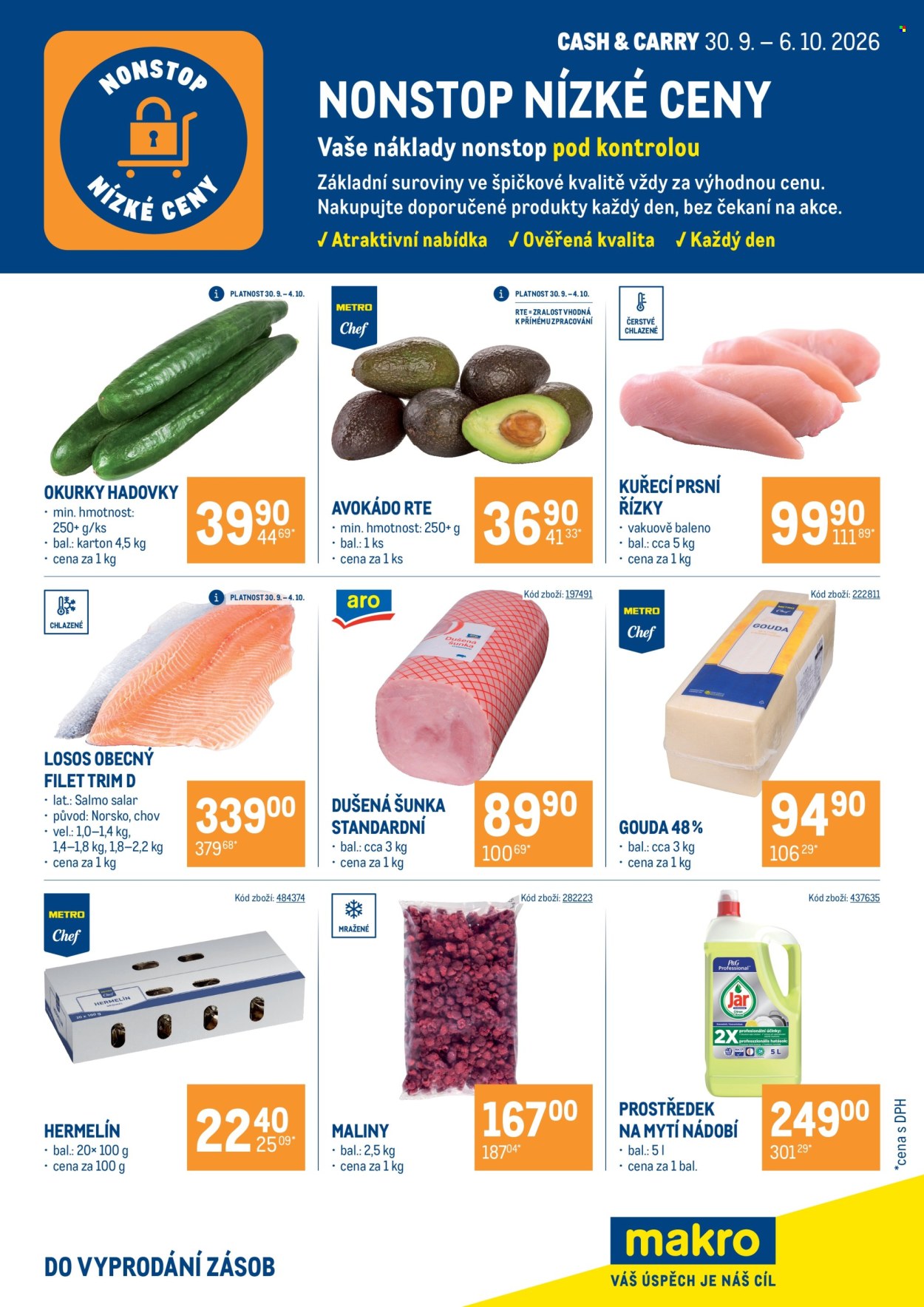Leták MAKRO - 30.9.2026 - 6.10.2026. Strana 1