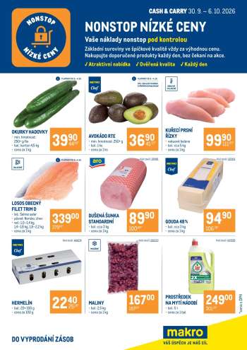 Leták MAKRO - 30.9.2026 - 6.10.2026.