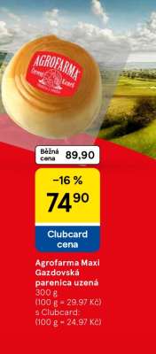 Agrofarma Maxi Gazdovská parenica údená